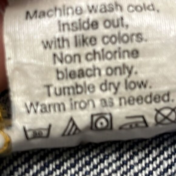 J CREW Blue Denim Jean Jacket with Button Closure and Distressed Accents- Small - Picture 13 of 13